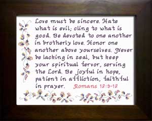 Love Is - Romans 12:9-12